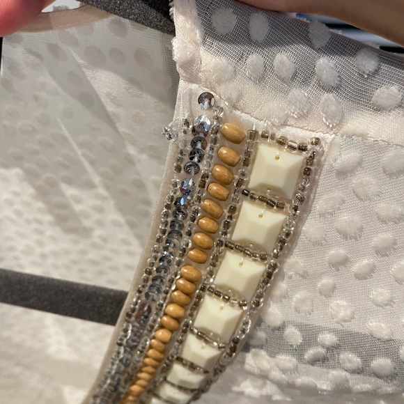 Hale Bob Silk/Rayon blend beaded top - Picture 9 of 13